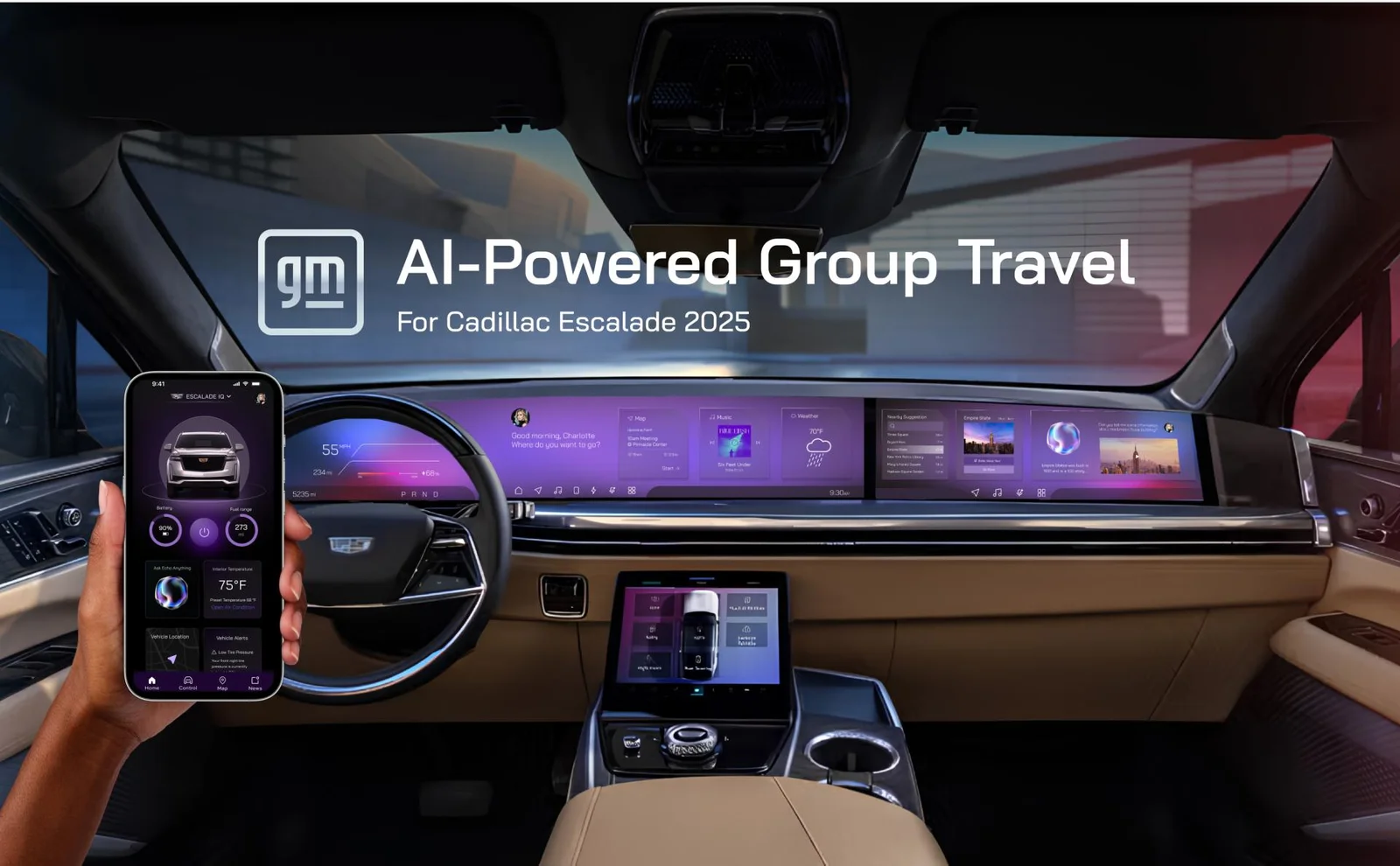 AI-powered Group Travel for Cadillac Escalade 2025 | TITAN Innovation Awards