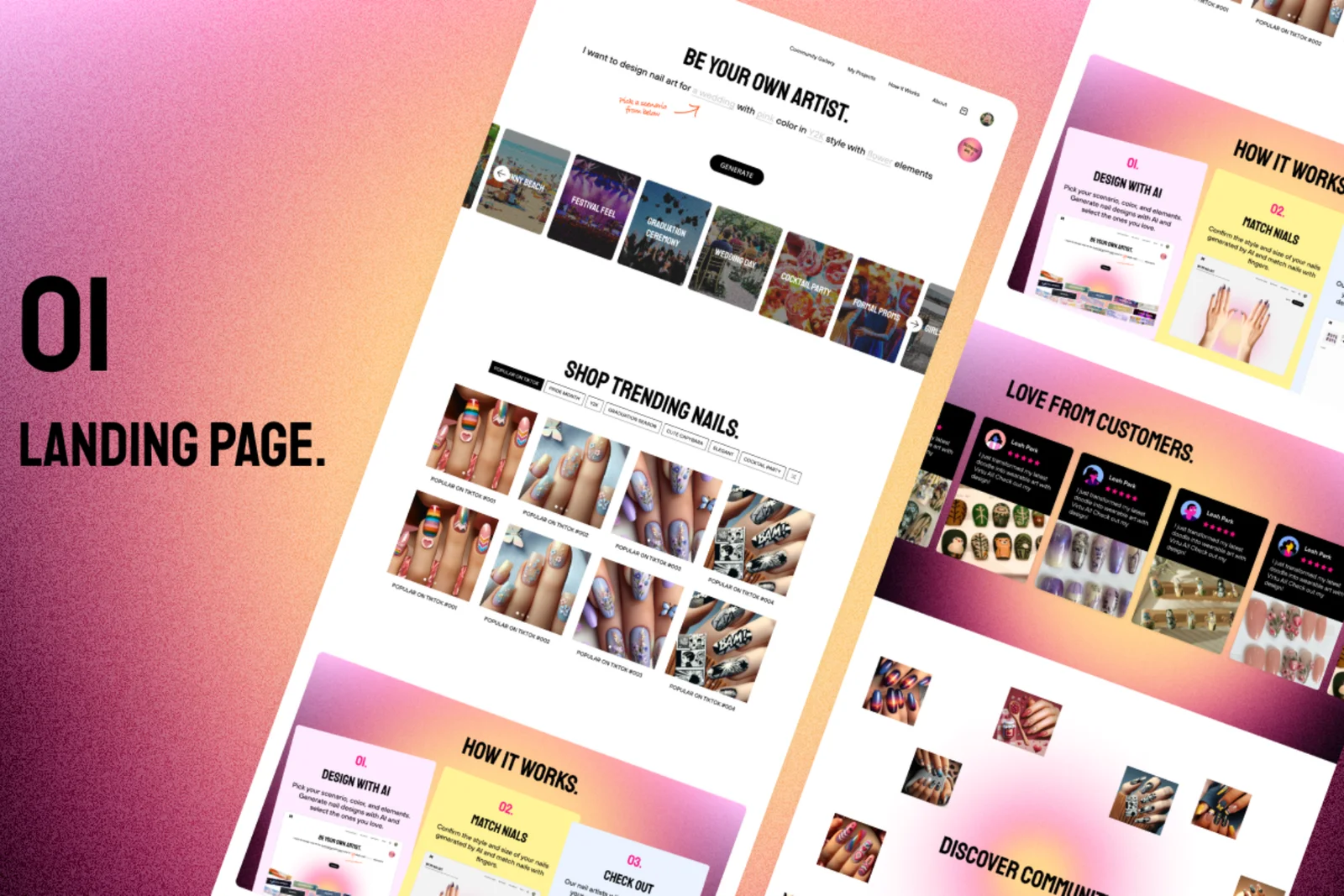 Experiential Shopping Experience for Press-on Nail | 2024