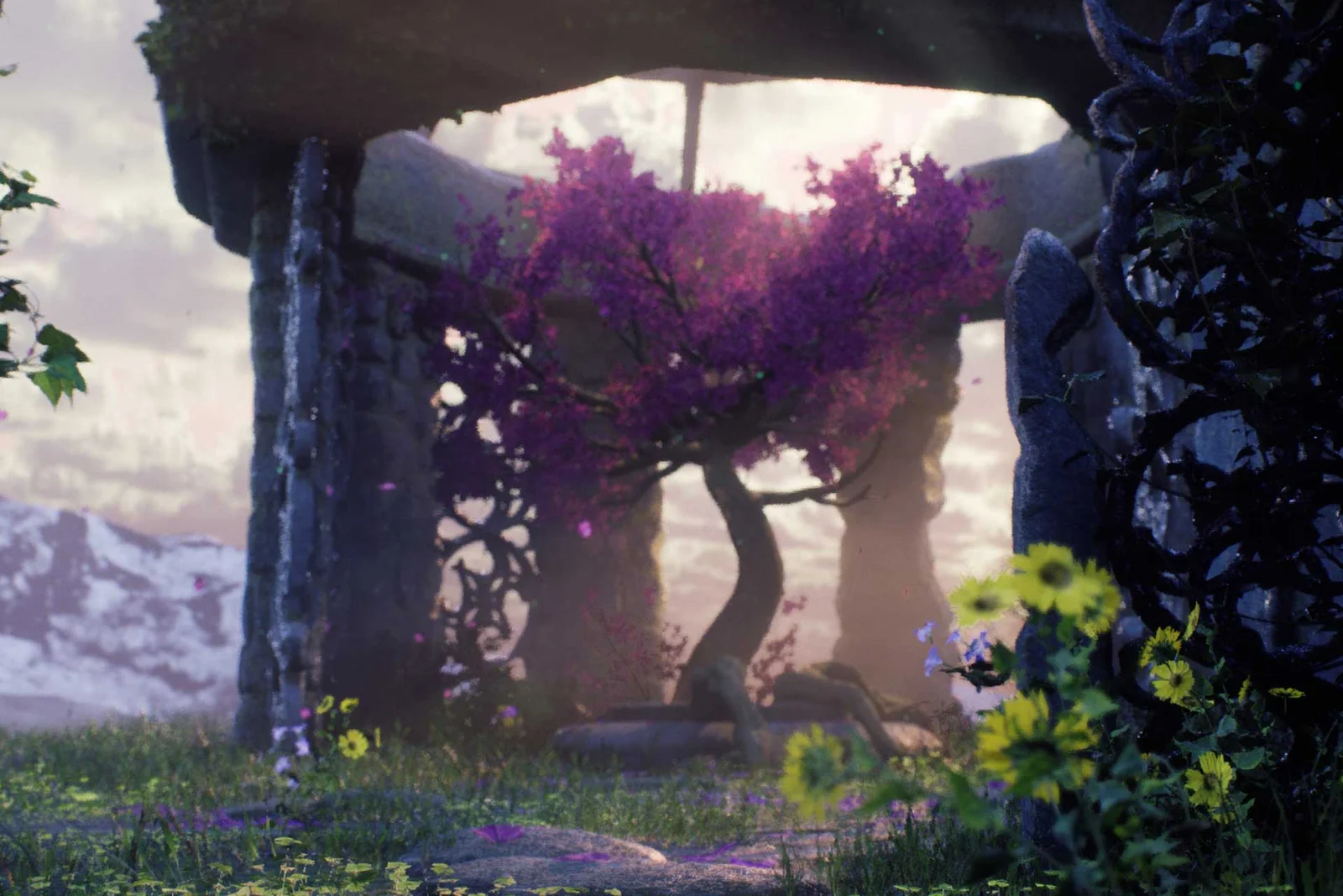 Spring Breeze Inside the Celtic Ruins | 2024