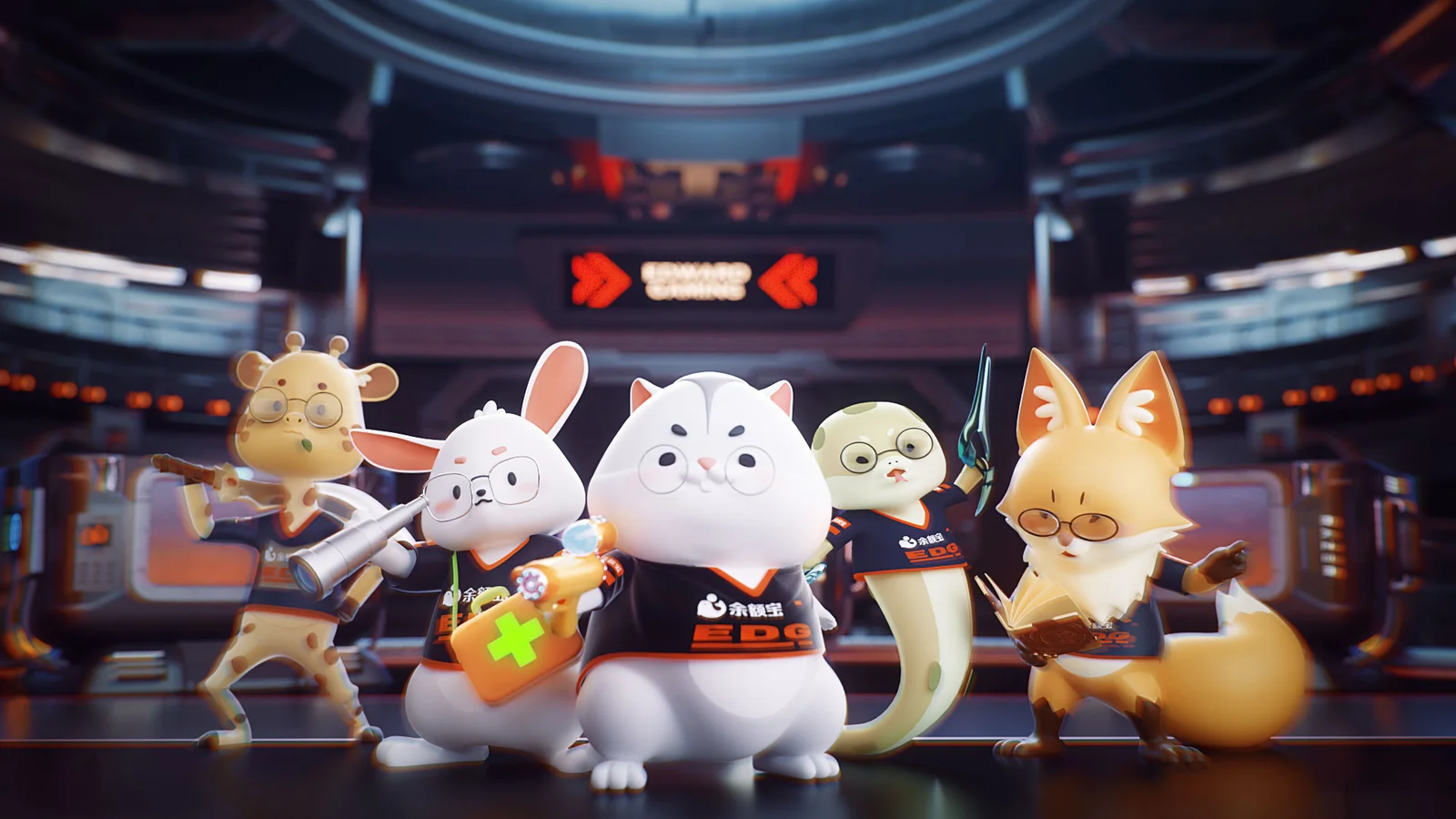 Collaborative Promotional Video of Yu'EBao x EDG x Razer | London Design Awards