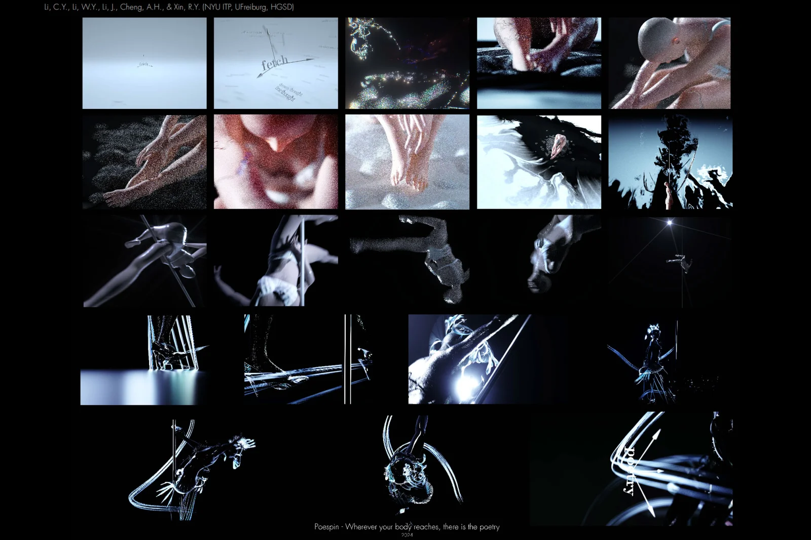 Poespin-Wherever your body reach, there is a poetry | 2024