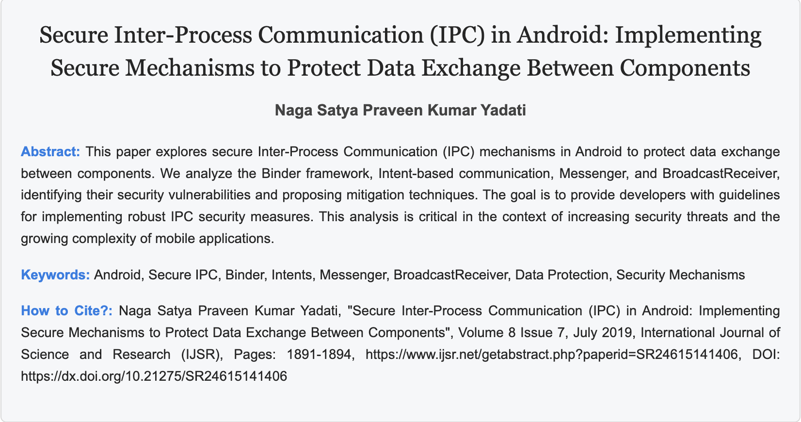 Global FinTech Cybersecurity Excellence Award | 2024