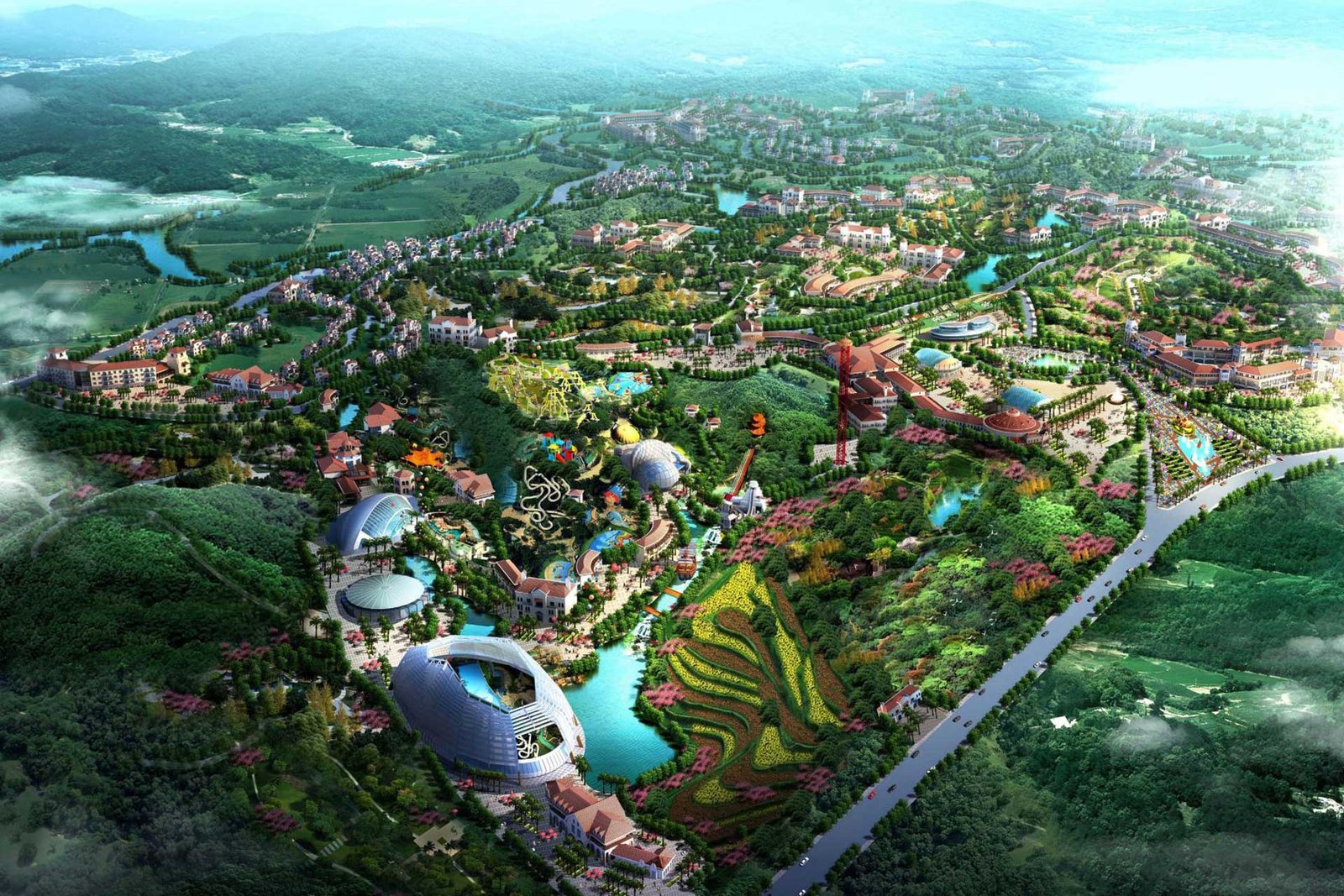 Danxia Mountain Tourist Resort, China | 2024