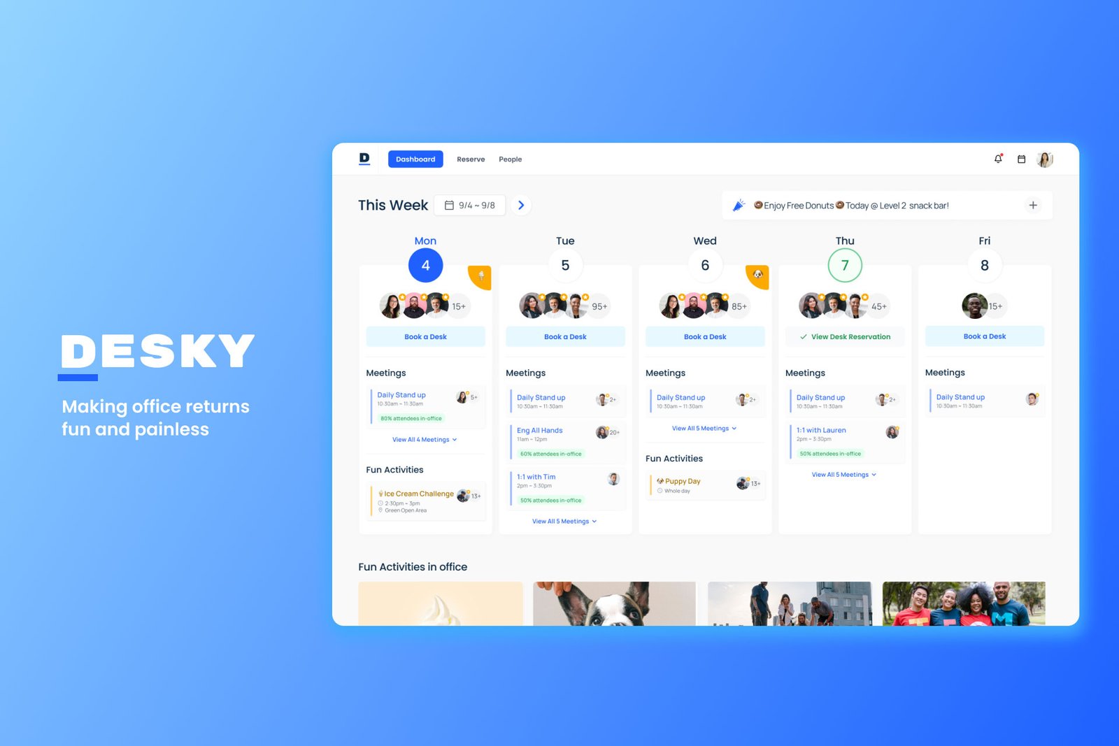 Desky - Revolutionizing the Return to the Office | 2024