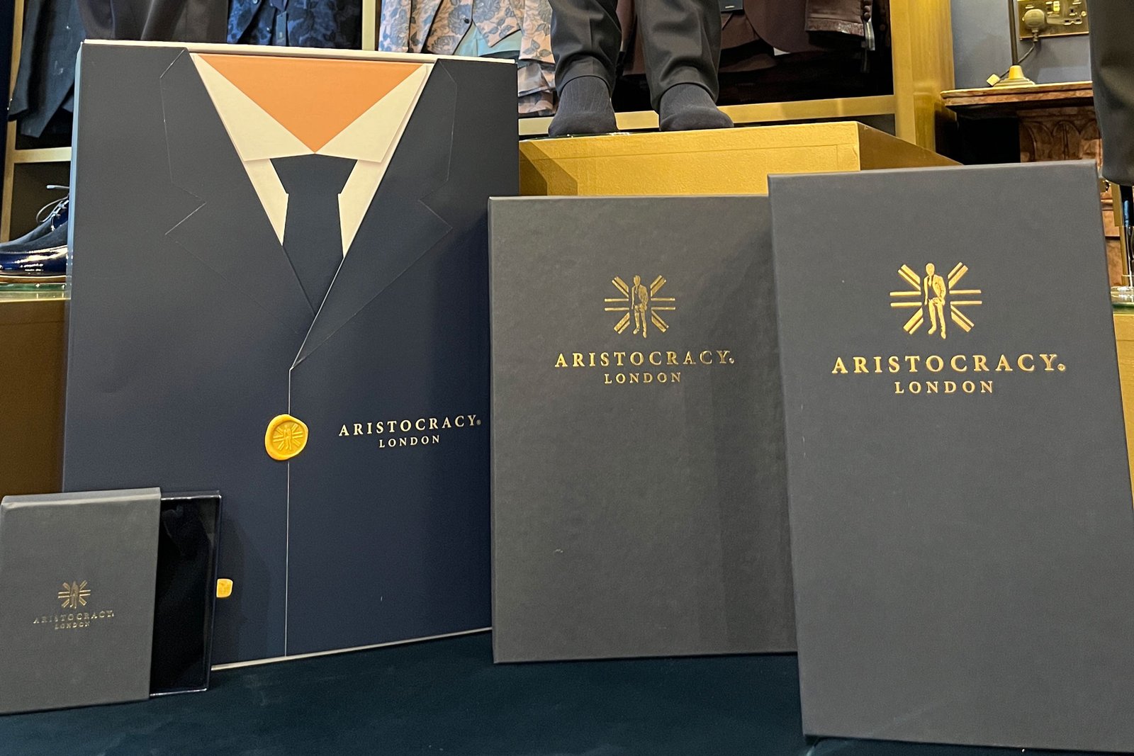 Aristocracy London's luxury packaging for menswear | 2023