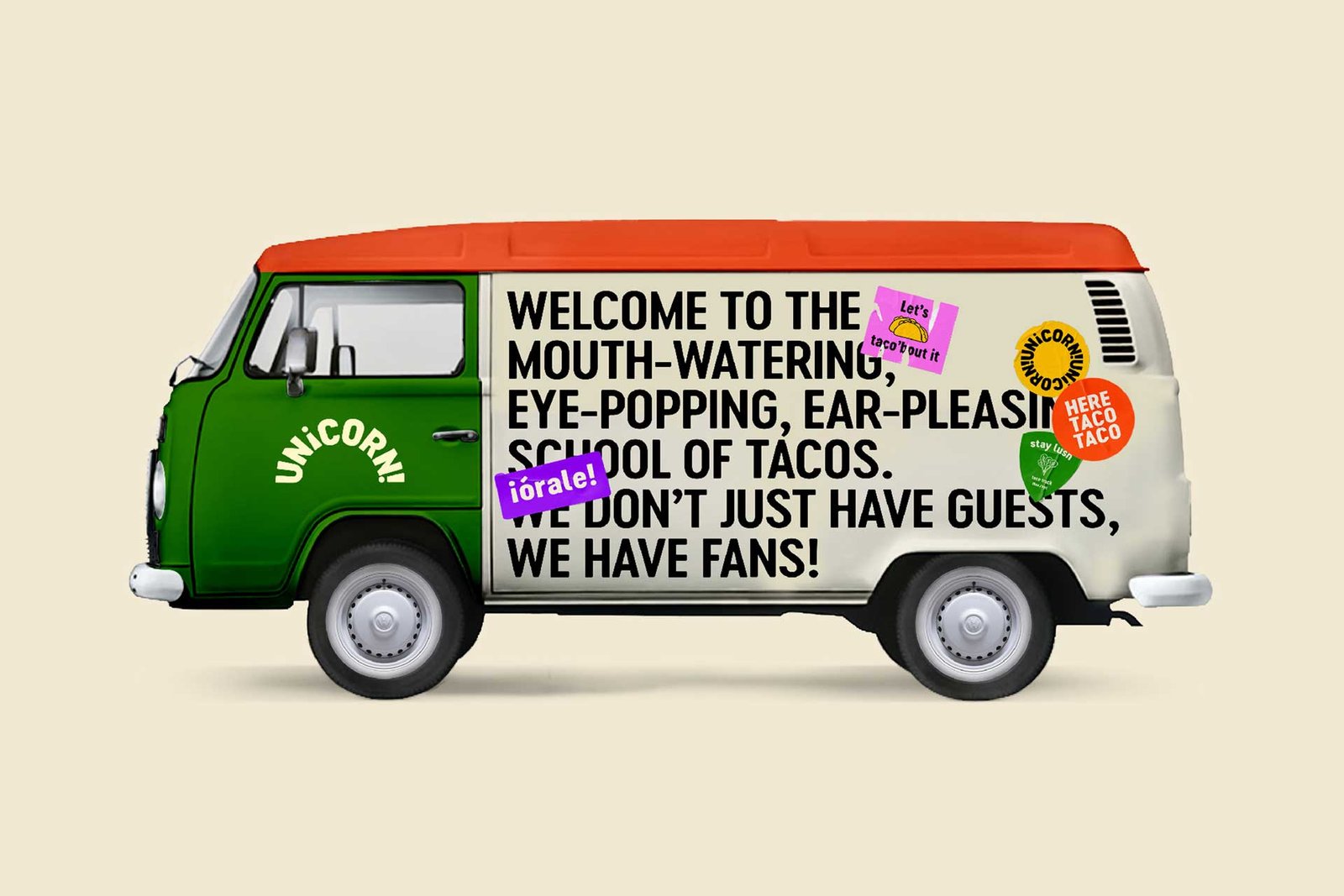 Unicorn Taco Rebrand  | 2022