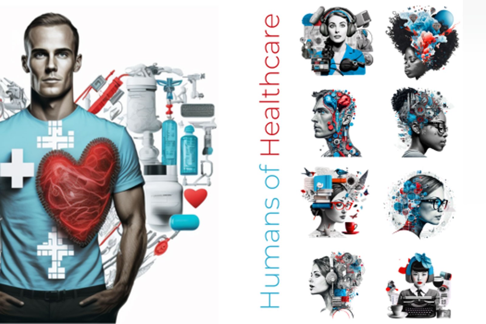 Humans of Healthcare - Revolutionary AI Online Ad Campaign | 2023