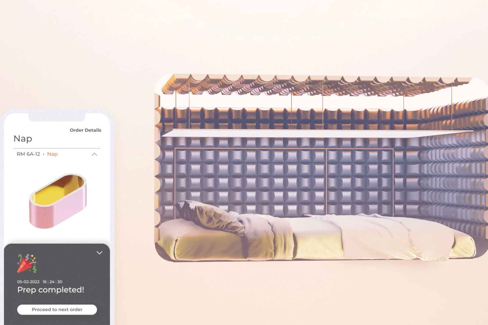 Space V : A Space-Vending System for Everyday Wellbeing | 2023