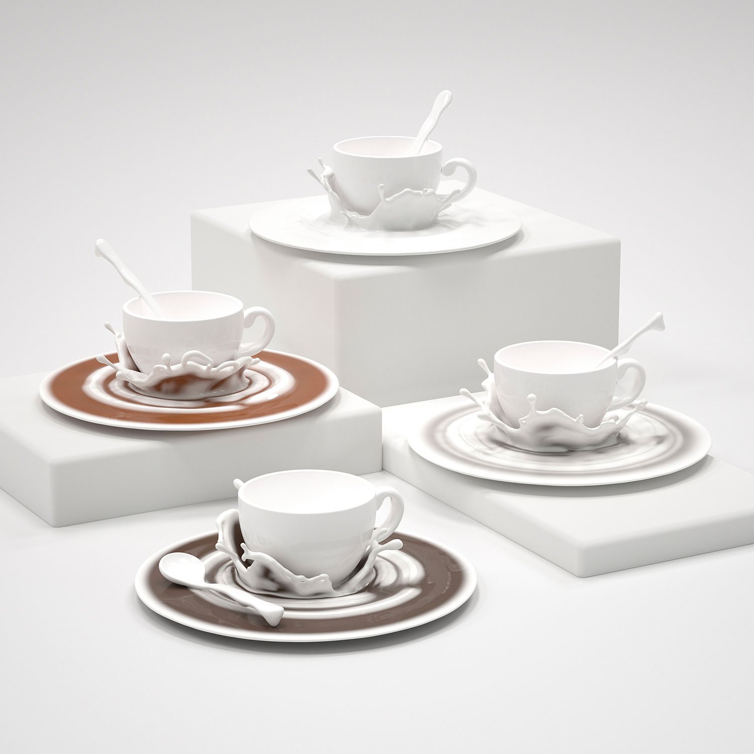 Splashy Cup and Saucer Sets | 2022