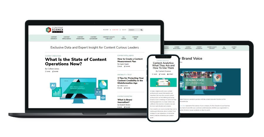 Content Science Review | 2022