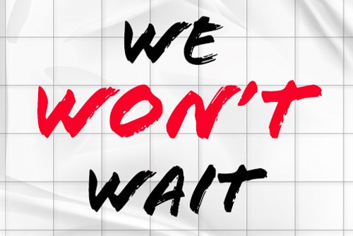 We Won't Wait | 2021