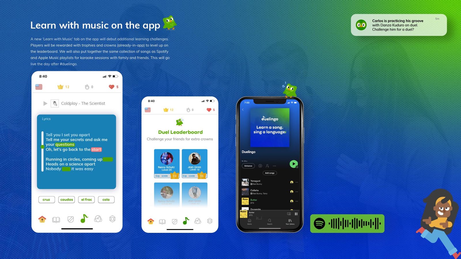 #duelingo - Learn a song, sing a language! | 2021