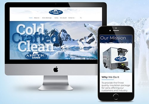 Arctic Vans Website | 2019