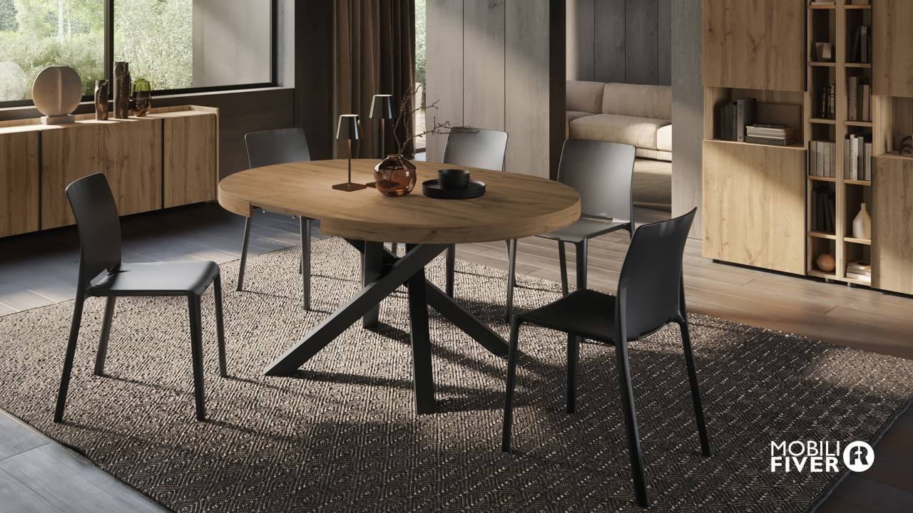 Emma Round Extendable Table | 2025 NY Product Design Awards