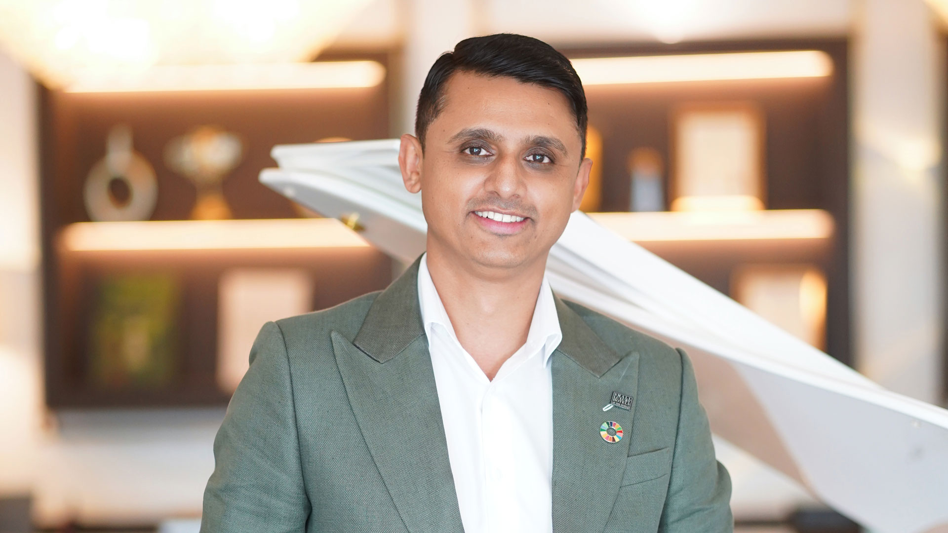 Inside La Miniera Pool Villas Pattaya with General Manager Govnd Joshi