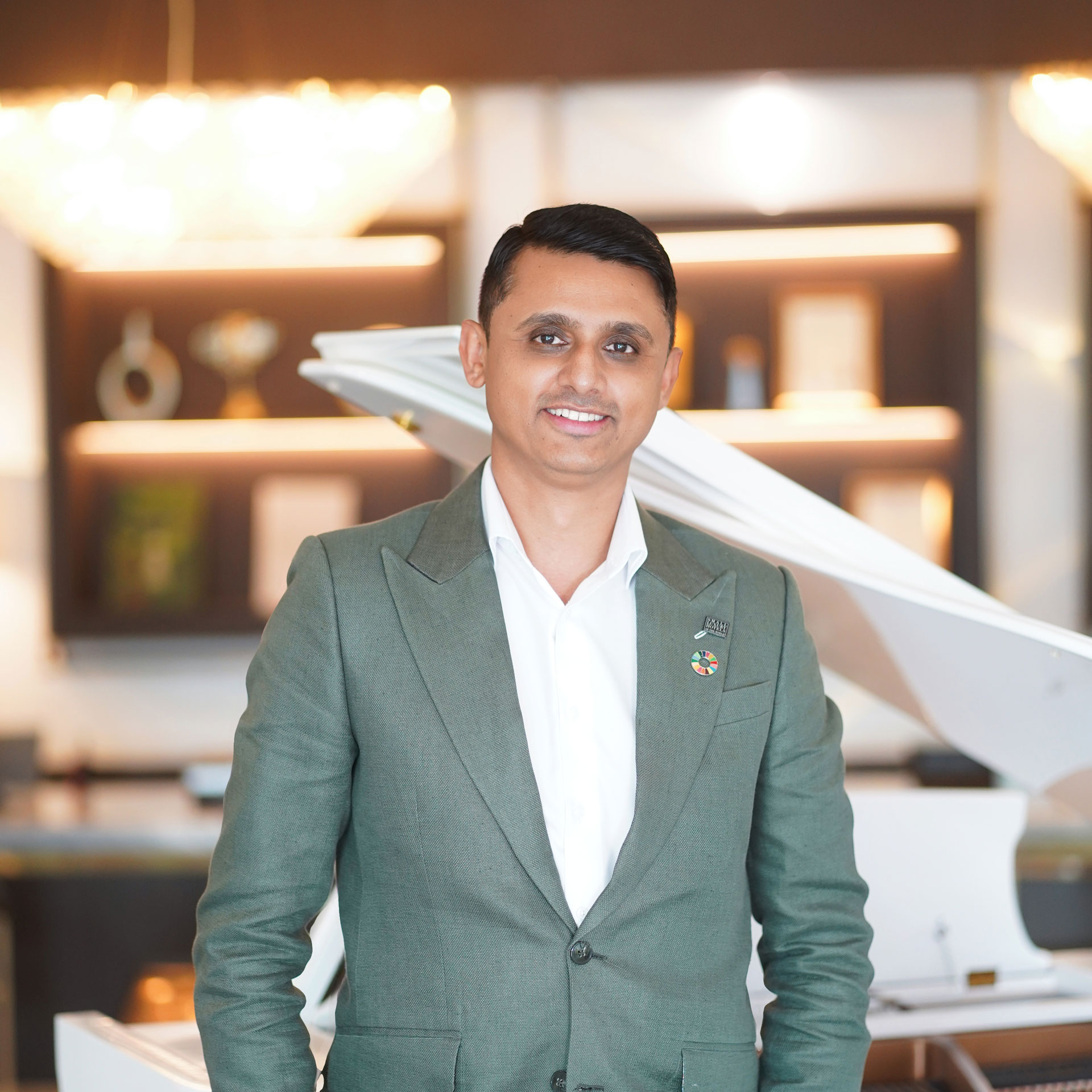 Inside La Miniera Pool Villas Pattaya with General Manager Govnd Joshi