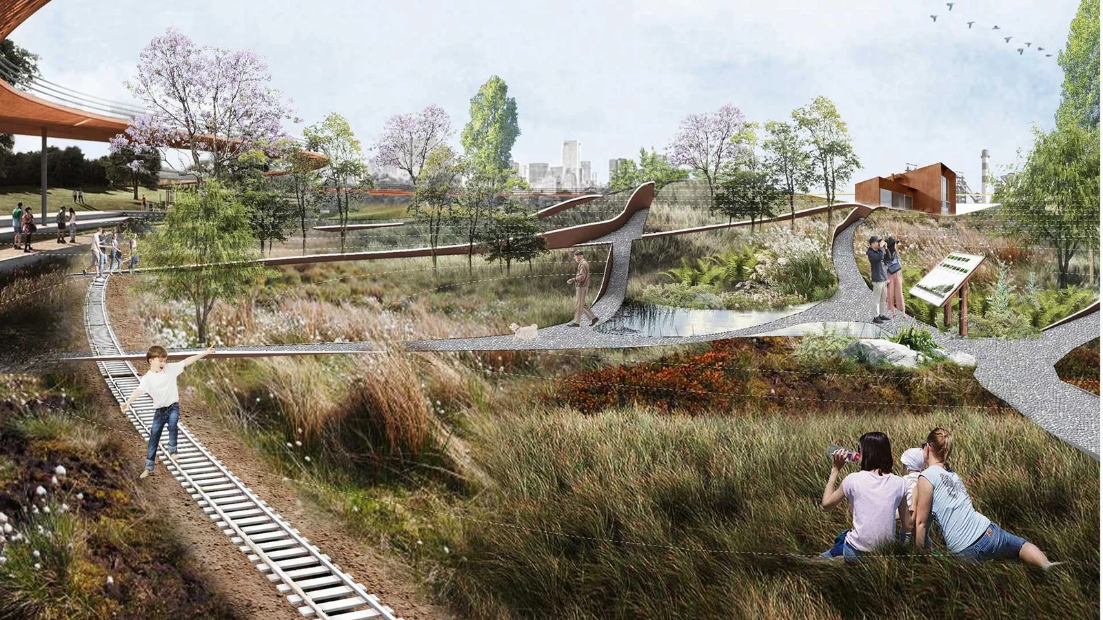 Back on Rail: Brownfield Restoration & Urban Renewal Masterplan | 2025 MUSE Design Awards