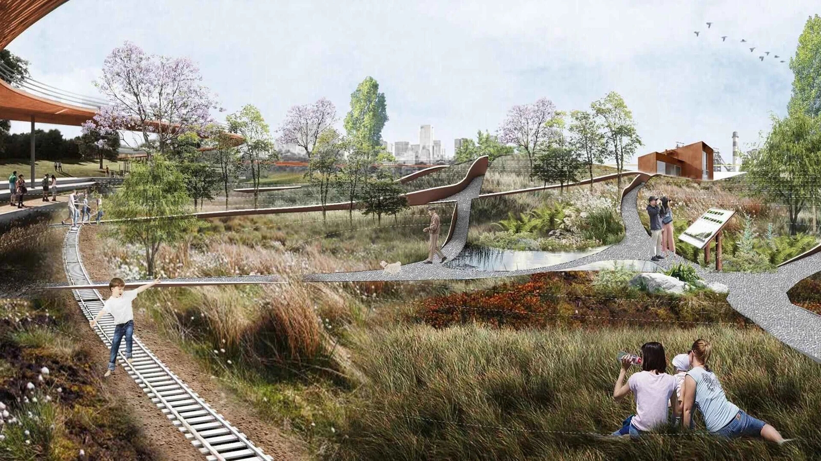 Back on Rail: Brownfield Restoration Masterplan | French Design Awards