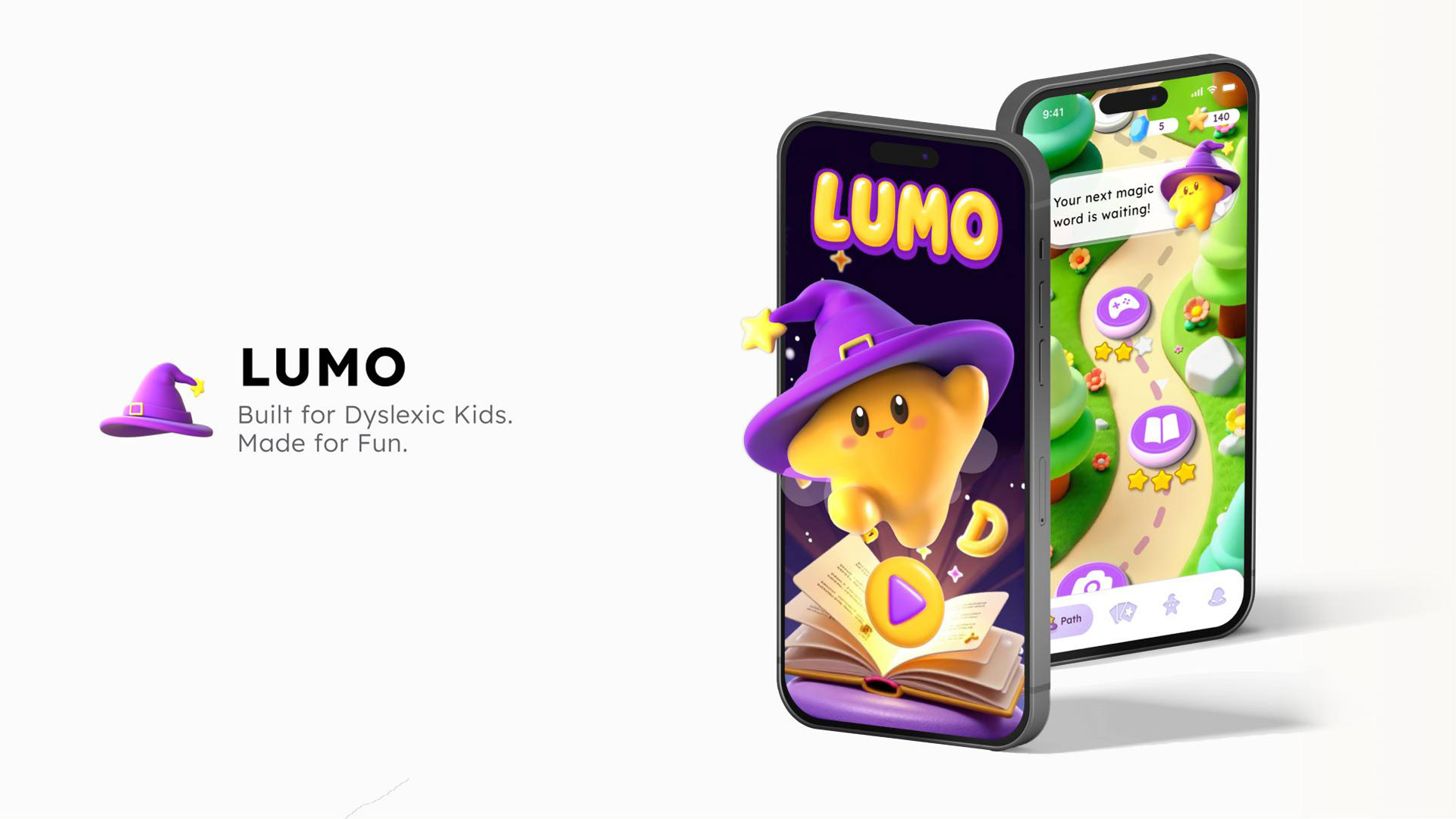Lumo App — Built for Dyslexic Kids, Made for Fun.