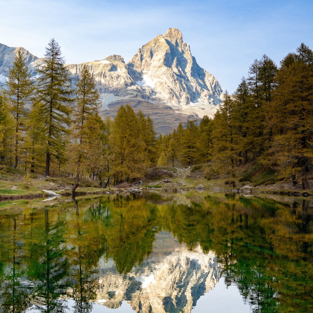 The Mirrored Matterhorn
