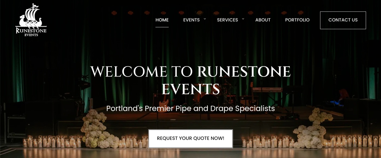 Runestone Events Pipe and Drapes