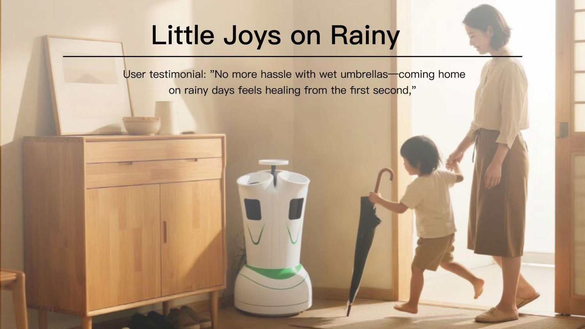 Intelligent umbrella dryer