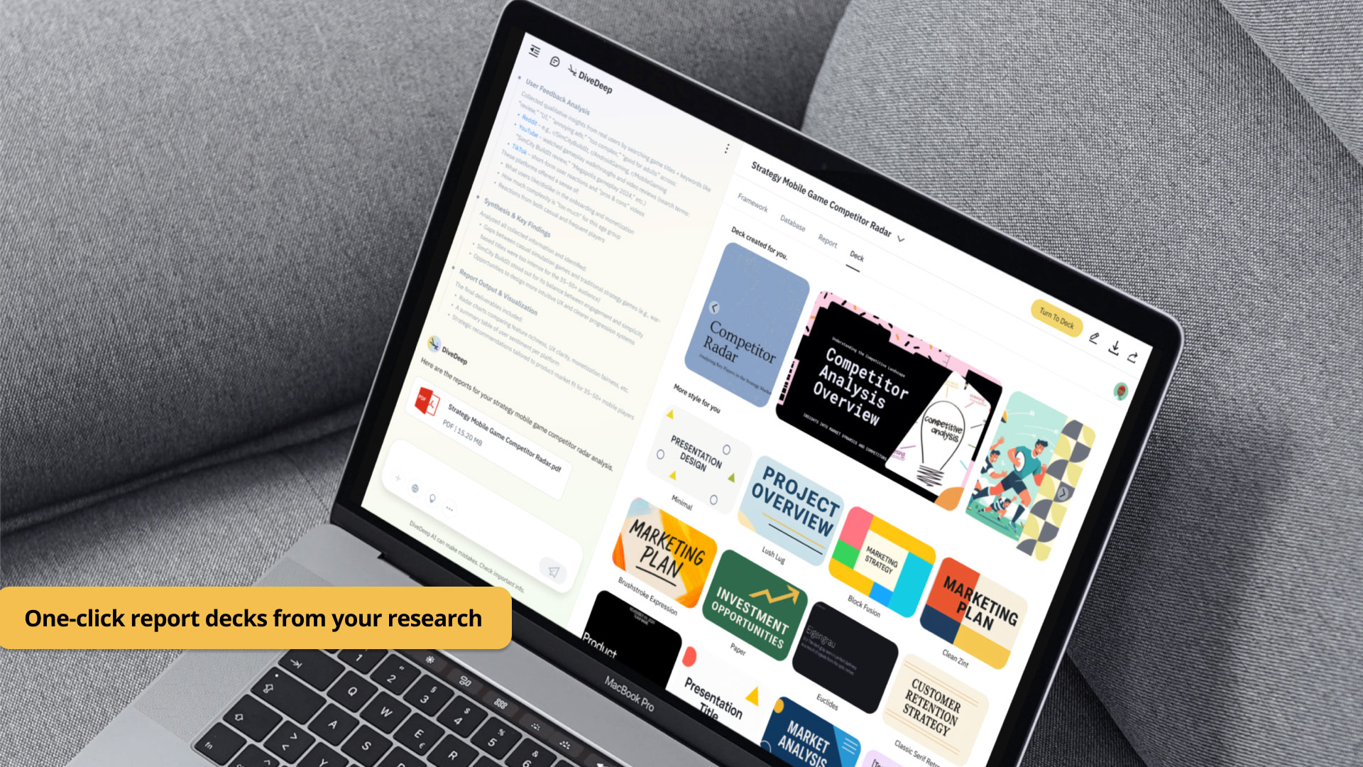 DiveDeep AI-Your AI assistant for research