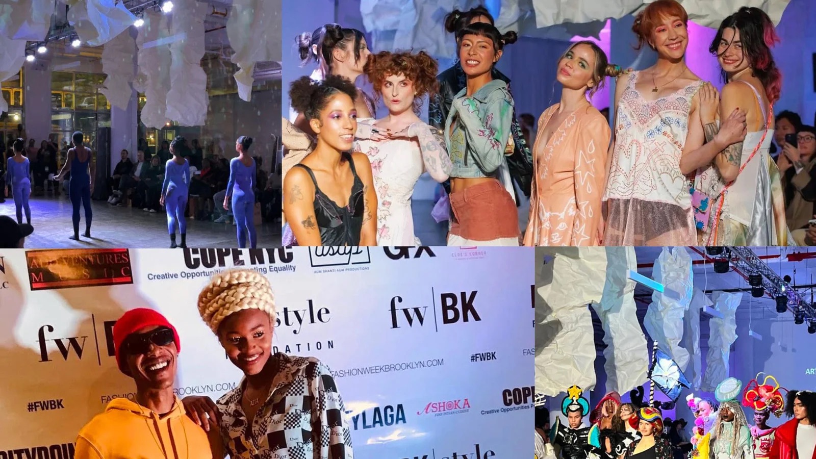 "You are the Canvas" Real-Time Interactive Runway