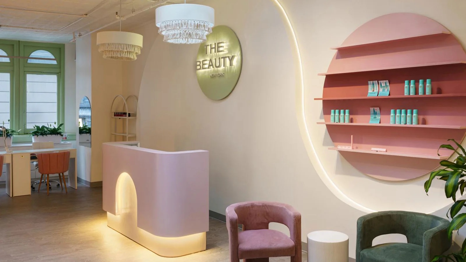Beauty salon in the heart of Manhattan