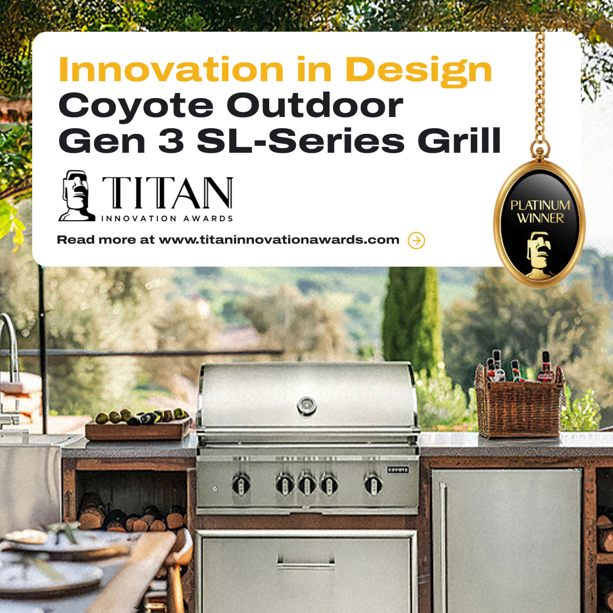 Coyote Outdoor GEN 3 SL-Series Grill